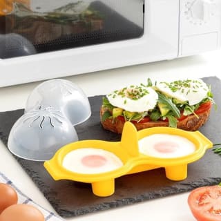 Innovagoods Silicone Dubbele Eierkoker voor €10 bij bol.com