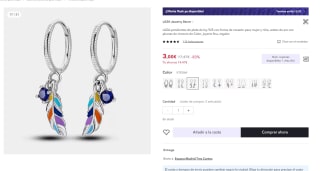 Pendientes de plata de ley 925 laza por tan sólo 3€