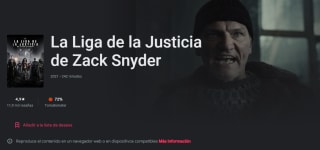 La Liga de la Justicia de Zack Snyder por $10 en Google Play