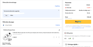 Robot limpiacristales eléctrico por 42,32€