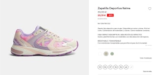 Zapatilla Deportiva Kelme por 25,19€