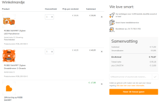 20% korting op Robb Smarrt items