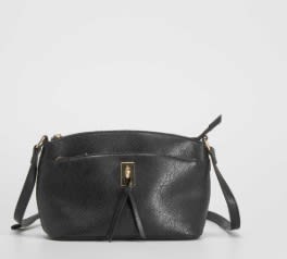 Bolso bandolera negro PICCOLA PIU por 12,19€