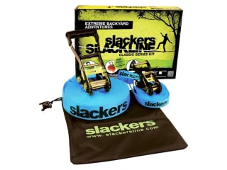 Slackers Slackline-set 15 Meter Blauw voor €24,99 in de Lidl webshop