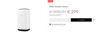 Zyxel - Draadloze router WWAN voor €299 bij Dustinhome
