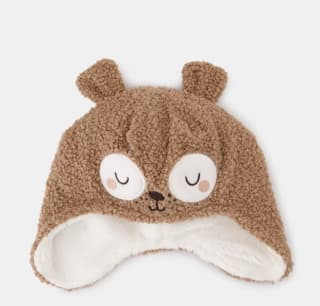 Baby El Corte Inglés Gorro oso de bebé niña en borreguito por 3,89€