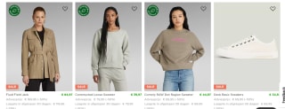 10% extra korting op de sale tot 50% bij G-star