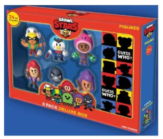 Brawl Stars - Pack 8 figuras por 17,99