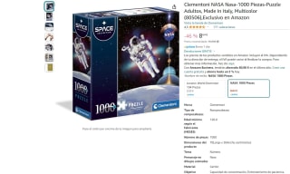 Puzzle NASA de 1000 piezas marca Clementoni por 8,64€