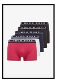 BOSS TRUNK 5 PACK - Onderbroeken voor €23,96 dmv code bij Zalando