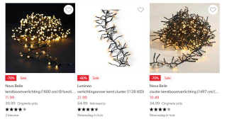 Tot 70% korting op kerstartikelen bij Wehkamp