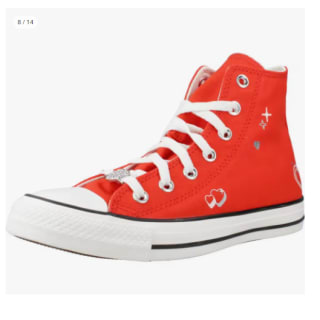 Botines para Mujer Converse Chuck Taylor All Star Y2k Heart por 33.99€ (Cuenta Nueva 21.99€)