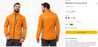 Tot 50% korting op isolerende jassen bij Jack Wolfskin