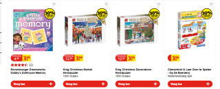 Tot 30% extra stapelkorting op alle speelgoed bij Kruidvat