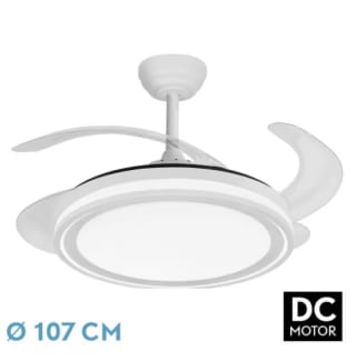 Ventilador de Techo FABRILAMP Bandido 59W con 4 Aspas por 40,05€