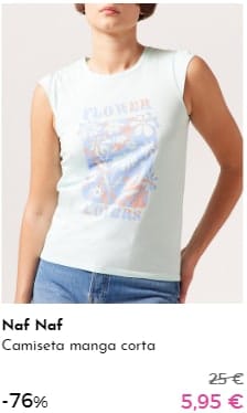 NAF NAF - Camisetas desde 2,95€