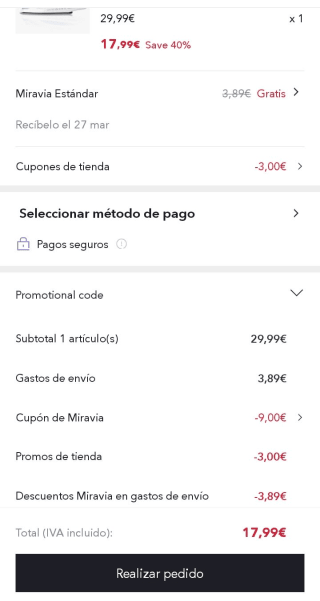 Taurus Artica 2800 Zaffiro Plancha por 17,99€.