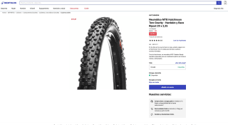 Neumático MTB Hutchinson Toro Gravity Hardskin y Race Ripost 29 x 2,35 Tubeless Ready por 24,99€