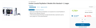 PS5 Slim + Ratchet & Clank Rift Apart y Returnal por $7,733 en Sam's Club