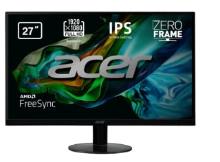 Monitor Acer SA270Abi, 27" Full HD, 75Hz HDMI, 60Hz VGA, Tiempo de respuesta 4ms, Pantalla LED, FreeSync, Zero Frame por 109.99€