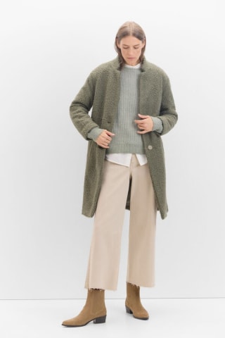 Abrigo Bucle para Mujer Cortefiel por 39.99€