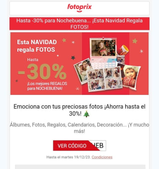 Hasta un -30% de Descuento en Fotos desde Fotoprix.
