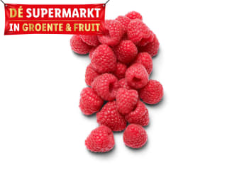 125 gram Frambozen 2 stuks voor €1,50 bij de Lidl