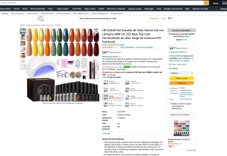 Set Completo de Uñas de Gel UR SUGAR con Lampara 48W por solo 27,49€