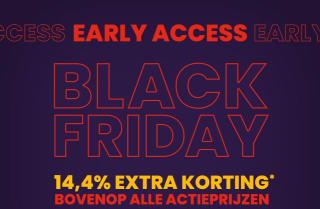 14,4% extra korting op black friday deals bij Plutosport
