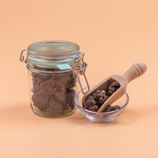 Gratis chocolade cookie fudge rotsjes bij je Pieter Pot bestelling