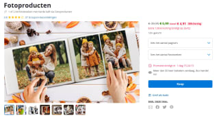 A4 fotoboek vanaf €4,91 bij Fotoproducten via Groupon België