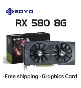 SOYO Rx 580 8 GB GDDR5 Color Negro por solo 56,79€