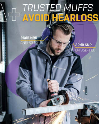 Vanderfields Professionele Gehoorbeschermer voor €12,74 bij Amazon NL