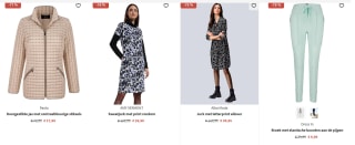 Paasoutlet tot 90% korting op de dames collectie bij WENZ