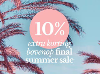 10% extra korting op alle producten, inclusief sale bij Brandfield
