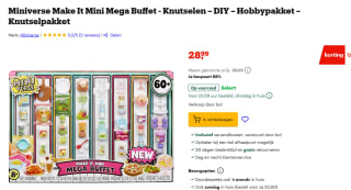 Miniverse - Make It Mini Mega Buffet voor €28,99 bij Bol