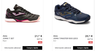 Zapatillas PÁDEL por <27€