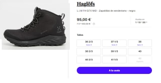 Zapatillas de Senderismo para Mujer Haglöfs L.I.M FH GTX por 95€