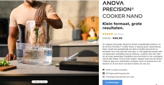 Anova Precisie Cooker Nano voor €61,95 bij Anovaculinary