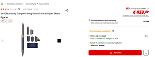 DYSON Airwrap Complete Long Volumise multistyler voor €453,69 bij de Mediamarkt