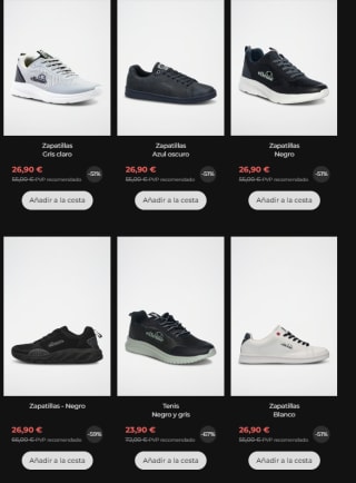 Rebajas hasta 70% descuento Ellesse calzado desde 9,99€