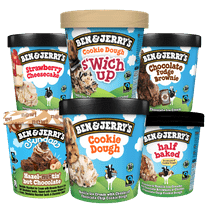 alle Ben & Jerry's ijs Beker 427 - 465 ml. + een PathéThuis Film voor €2,99 bij Dirk