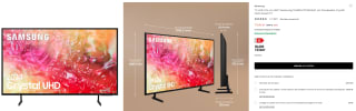 TV LED 85" Samsung TU85DU7105KXXC 4K Procesador Crystal UHD Smart por 710,94€