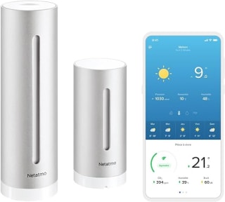 Netatmo Draadloos Slim Weerstation ‎NWS01-AMZ voor €114,99 bij Amazon