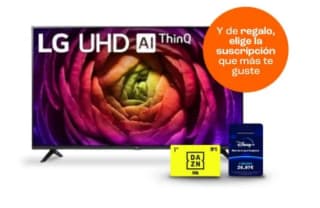 Televisor LG 50UR73006LA 50" LED UltraHD 4K HDR10 Pro + Regalo Disney+ 3 meses por 385€