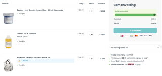 Gratis cadeau bij aankoop van diverse merken bij Haarshop