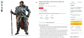Saw Gerrera Hasbro Star Wars por $242 en Amazon