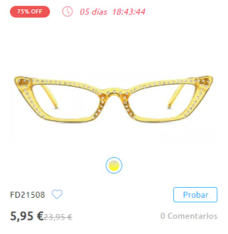 Gafas por 5,95€ + Descuentos