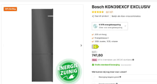 Bosch No Frost koel-vriescombinatie voor €741,60 bij Expert
