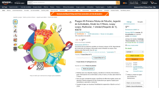 Playgro Pelota de Peluche por 5€